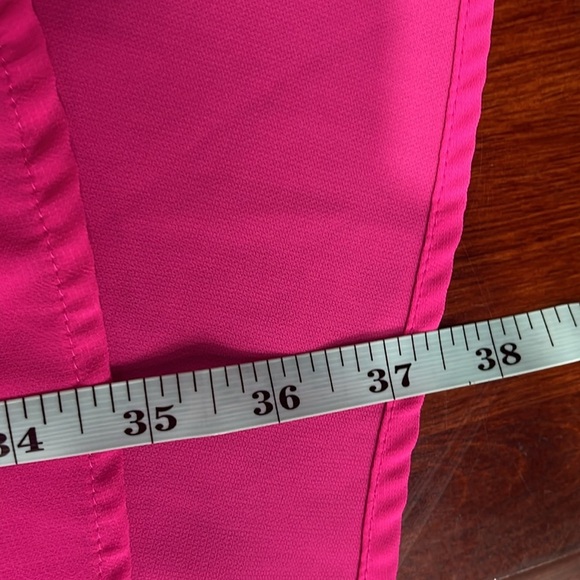 Umgee Womens Midi Dress XL Pink/Purple Sleeveless Button Down Hi-lo Elegant Chic - Picture 11 of 12